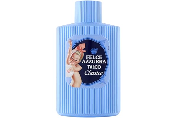 Felce Azzurra - Talc, Poudre délicée complète, Parfum Classique - Pot 200 g