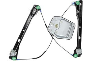 Apriciter Electric Window Regulator Front Left Passenger Replacement for MK5 4/5 Door 2003-2009