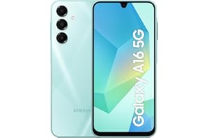 Samsung Galaxy A16 5G, Smartphone Android 14, Display Super AMOLED 6.7" FHD+, 4GB RAM, 128GB, Batteria 5.000 mAh, Resistenza IP54, memoria espandibile fino a 1.5TB, Light Green [Versione Italiana]