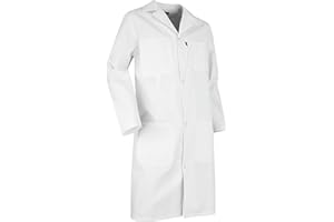 LMA WORKWEAR 1880 - Blouse de Peintre ou de Chimiste - 700744 Palette - Manches Longues, Multipoches, Respirante, Facile à Nettoyer - Idéal Peinture, Médical, Étudiants