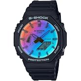 Casio GA-2100SR-1ADR Kol Saati, Siyah, Standart