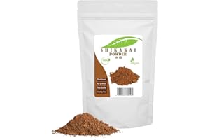 ‎ETC COSMETIC`S SHIKAKAI PULVER - 100 Gr - Gute Haarreinigungsfähigkeit | Geeignet für alle Haartypen & fettige Haut, Problemhaut | 100% rein und natürlich (100 Gr)