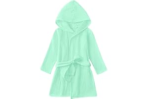 TADO MUSLIN Bademantel aus Bio-Baumwolle, weicher und atmungsaktiver Babymantel für Kinder, Jungen und Mädchen, Kapuzenmantel, Musselin