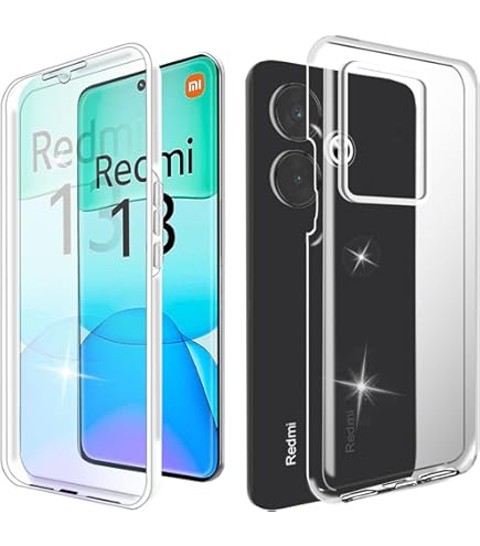 Custodia Yoedge Per Xiaomi Redmi Note 13 4G - Protezione 360&deg; Full Body, Nera