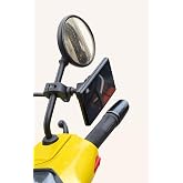 Coverzone Vespa, Arora Cappuccino, Lambretta, Peugeot Modelleri ile Uyumlu Magsafe ile Uyumlu Telefon Tutucu &ndash; Ayna Demirine 