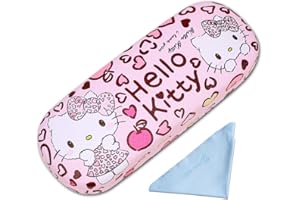 PERFECTSIGHT Hard Shell Eyeglasses Case, Protective Glasses Case, PU Leather Eyeglass Case for Women Men Girls