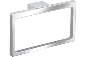 Keuco Edition 11 Handtuchring (Farbe chrom, Breite 261 mm, geradliniges Design, für Badezimmer) 11121010000
