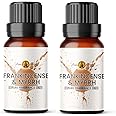 Aroma Energy | Frankincense & Myrrh Fragrance Oil 20ml (2 x 10ml) - Highly Scented Oil for Making Candle, Soap, Wax Melt, Diffuser etc