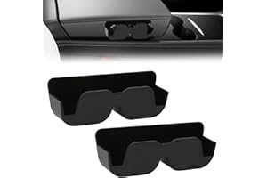 YGKYMVW Brillenhalter für Auto Brillenablage, 2 Stück Brillenetui Auto Sonnenbrillenhalter Auto Aufbewahrung Halterung Selbstklebend mit Filzpolsterung, Sonnenbrillen Halterung für Alle Fahrzeuge