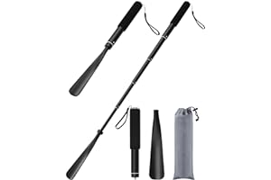 TriPro Chausse Pied Long Metal -Telescopique 38-94 Cm, Chausse-pieds en Alliage D'aluminium