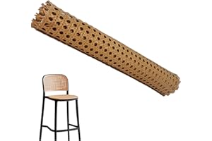 TAOZHUGONG Vienna, intrecciato, 200 x 35 cm, resistente alla muffa, in rattan sintetico, impermeabile, per progetti fai da te (caffè)