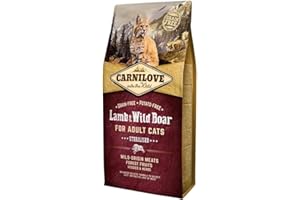 Carnilove Chat Stérilisé Agneau/Sanglier 1 Unité