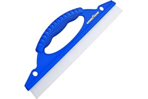 Goodyear Silicone Window Squeegee Ideal For Car Bodywork, Showers, Windows And Other Smooth Surfaces| Soft Silicone Blade| Removes 95% Of Standing Water| V-shaped Grip| Reusable And Long Lasting