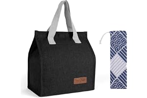 Vicloon lunchväskor för kvinnor män, bärbar lunchboxväska, isolerad kylväska, termisk läckagesäker lunchorganisatör, termisk kylväska för arbete utomhus, skola, resor