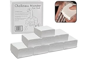 CHALK NESS MONSTER Gym Chalk - Gymnastics, Rock Climbing, Power Lifting, No Slip, No Moisture Chalk (1 LB)