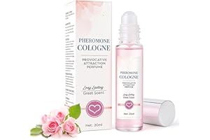 LMDGDS Pheromone Eau de Parfum für Damen, Rollerball Pheromone Cologne Parfüm mit Rosenöl für Hals & Handgelenke, 20ml