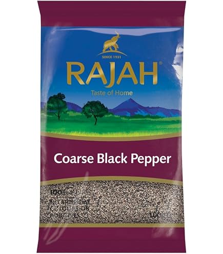 Ash Spice Co. Freshly Coarse Ground Black Pepper – Premium Quality, Free UK Shipping