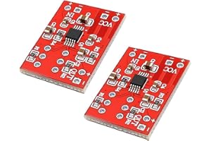 2 st SSM2167 Audio Booster-kort inbyggd port | Drift med lågt brus, tydlig signal för boost, för perfekt för mixers, hem, audiofiler