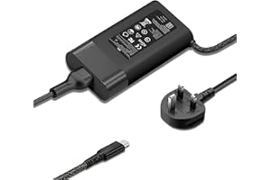 WOXNKLD New Slim 65W USB C Laptop Charger Compatible With HP Envy X360 Spectre X360,Envy,Spectre,Elitebook,Elitebook X360,Chromebook,Elite x2 Travel Type C notebook Power Cord Supply