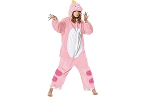 OLAOLA Pijama Adulto, Disfraz de Animal, Unisex Onesie para Cosplay de Halloween, Pijama Entero de Una Pieza para Mujer y Hombre