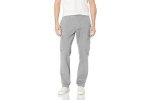 Amazon Essentials Pantalon Cargo en Tissu Stretch Coupe Ajustée Homme