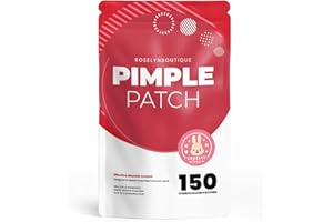 ROSELYNBOUTIQUE Pimple Patches for Face - 150 Dots 4 Sizes Hydrocolloid Spot Patches Skin-Friendly