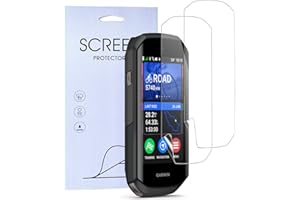 carinacoco 2 Pack Screen Protector for Garmin Edge 1050, Ultra Thin HD Clear Soft Toughness Premium Shatterproof Anti-Scratch No Bubbles Touch Sensitive EPU Film for Garmin Edge 1050