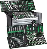 Black Green XXL Edition | Werkzeugwagen | Werkstattwagen | 7...