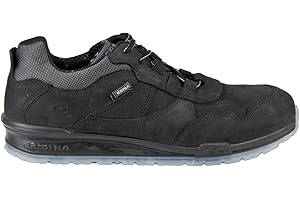 Cofra 78620-000.W43 BRADDOCK S3 SRC Sicherheitsschuhe, Schwarz, Größe 43