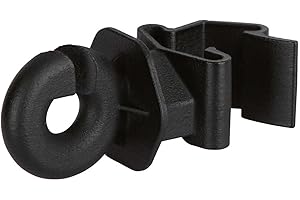 AKO FENCING Kerbl T-Post Ringisolator schwarz Mod. 2016