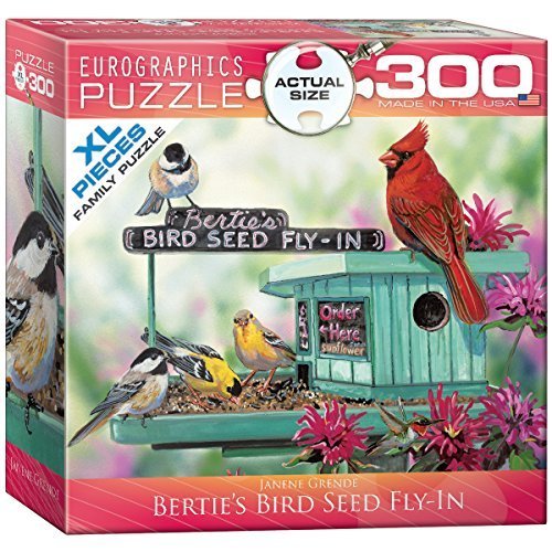Preisvergleich Produktbild EuroGraphics Bertie's Bird Seed Fly-In Puzzle (300-Piece) by EuroGraphics