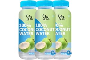 Yu Foodlabs - 100% Natural Coconut Water - Zero Preservatives - No Added Sugar - 200Ml (Pack Of 3)