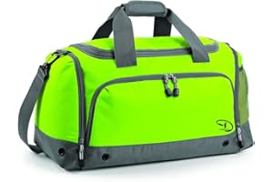 Joggaboms Gym Bag Swim Bag Sports Holdall for Adults and Kids - Athleisure Sports Backpack - Waterproof - Strong stitching and thick padded handles - Handy zipped wet pocket and shoe compartment