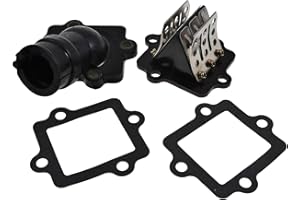 2EXTREME Ansaugstutzen Set kompatibel mit YAMAHA Aerox Neos, KEEWAY RY8 F-Act, MALAGUTI F12 R, CPI Oliver Hussar 50ccm 2T Motoren