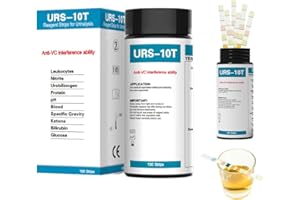 GNHG GMDP 100 bandelettes urinaires rapides pour analyse de 10 paramètres, bandelette urinaire,test infection urinaire