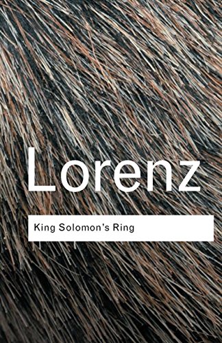 Book's Cover ofKing Solomons Ring New Light on Animal Ways