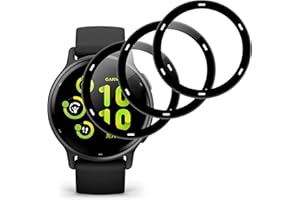 Lemxiee 3 Pack Film for Garmin Vivoactive 5 Screen Protector,HD Full screen coverage High-Definition Soft TPU (NOT Glass) 3D Film for Garmin Vivoactive 5 42mm