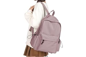 WEPLAN Sac à dos scolaire Sac à dos collège Sac à dos loisir Sac de Voyage Sac d'école léger Résistant à l'eau Sac de travail pour Hommes Femmes School Bag