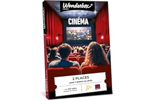 TICK&BOX Ticketbox - Cinéma - Séance en Duo - Coffret Cadeau - Idée Cadeau Divertissement