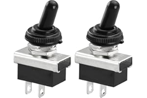 Heschen Kippschalter KN3D-101 Ein/Aus(On/Off) Schalter 25A 12V 2-polig rastend mit wasserdicht (2)