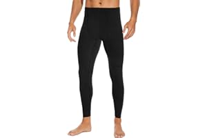 SIMIYA Thermal Underwear Mens Long Johns Bottoms Fleece Lined Base Layer Stretch Thermals Leggings