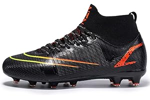 IFIKK Scarpe da Calcio da Bambini Unisex Scarpe Sportive Tacchetti Scarpe da Calcetto Uomo Professionale all'aperto Scarpe da Calcio Scarpe da Allenamento per Calzature