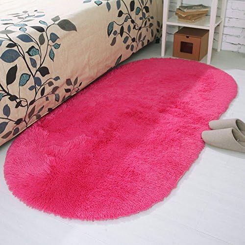 Area rug,Plush carpet rug runner cozy soft rug runner silky smooth carpet runners for hallway anti-Skid footcloth dining room home bedroom carpet floor mat-F Thicken 24*63inch( 60x160cm)