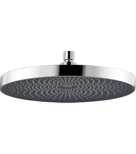 Soffione Doccia Quadrato da 200 mm e Braccio a Parete - Kubix