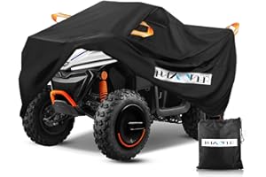 HAYCOVER ATV Cover Waterproof Heavy Duty Quad Bike Cover Outdoor Upgraded Winterproof Waterproof Dust Rain UV Protection M Universal 150 * 100 * 100cm(YOUTH)