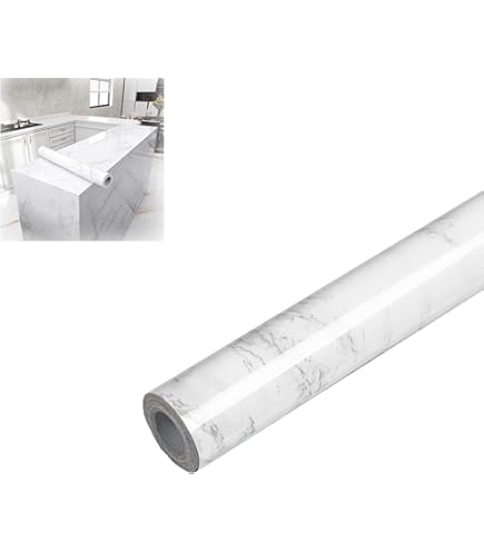 10x Self-Adhesive Marble Tiles Sticker Stick On Wall Floor Kitchen - View #3