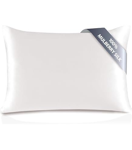 Funda De Almohada De Seda De Morera 100% - 19 Momme, 50x75 Cm - Hipoalergénica, Con Cremallera Oculta