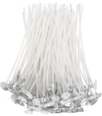 Kit Stoppini Per Candele Fai Da Te - 100 Pezzi Con Supporti In Legno - Foto 9