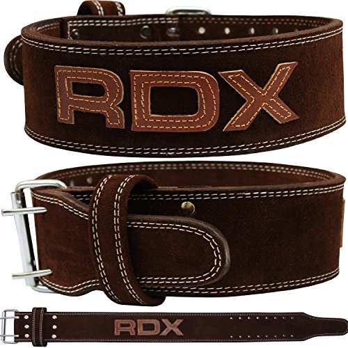 RDX Powerlifting Gewichthebergürtel Rindsleder Bodybuilding Crossfit Fitness Trainingsgürtel Gym weightlifting Belt Krafttraining - 2