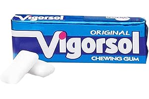 10 PACCHETTI GOMME DA MASTICARE VIGORSOL CLASSIC AZZURRO CHEWING GUM CLASSICHE
